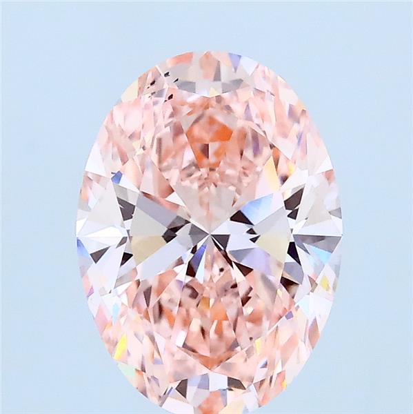 2.01 ct. oval Lab Grown Diamond front image