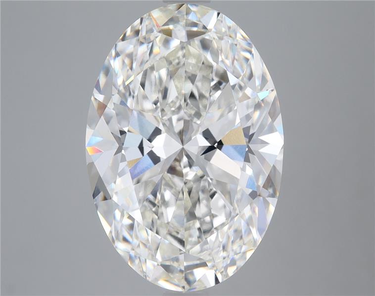 7.01 ct. oval Lab Grown Diamond front image