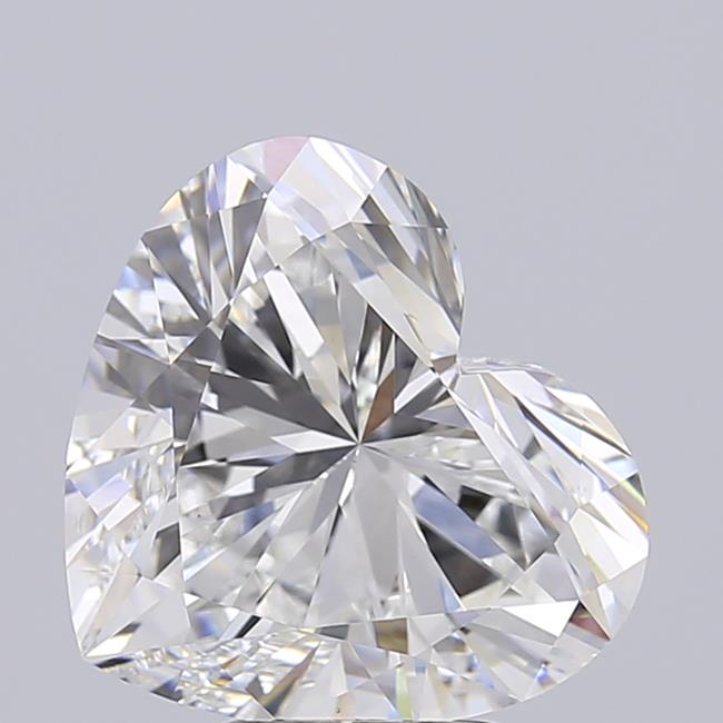 5.27 ct. heart Lab Grown Diamond front image