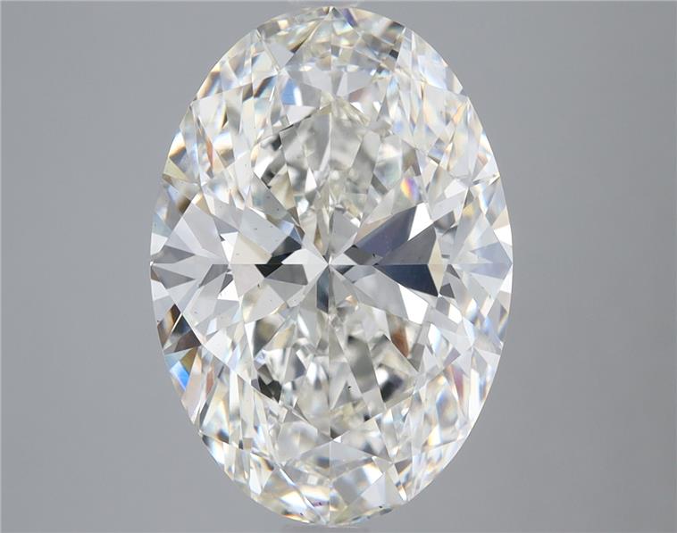6.09 ct. oval Lab Grown Diamond front image