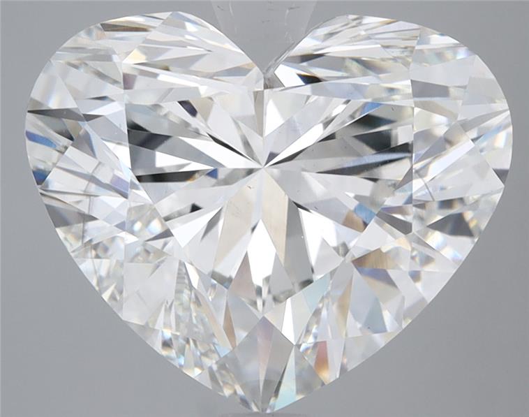 6.08 ct. heart Lab Grown Diamond front image