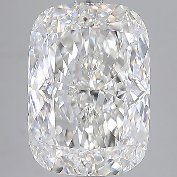 6.01 ct. cushion Lab Grown Diamond front image