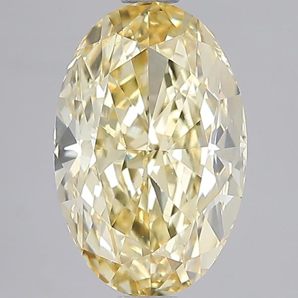 3.43 ct. oval Lab Grown Diamond front image