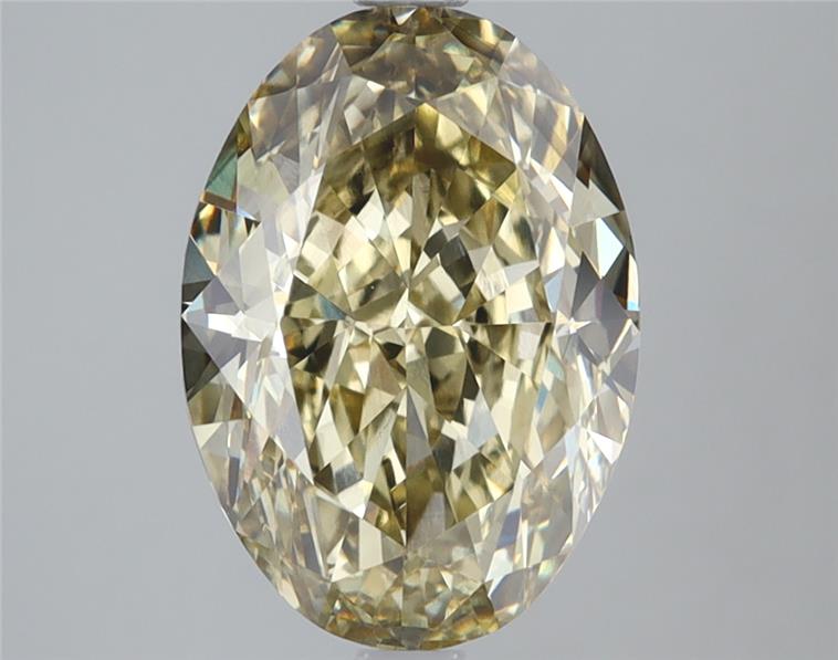 3.58 ct. oval Lab Grown Diamond front image