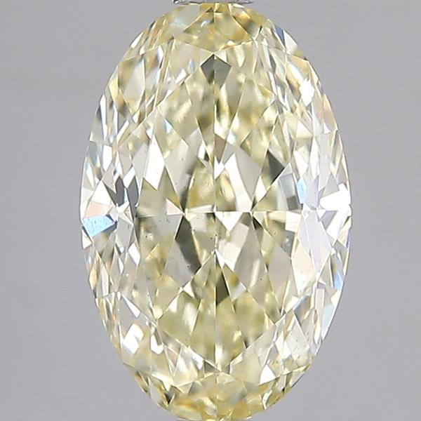 3.01 ct. oval Lab Grown Diamond front image