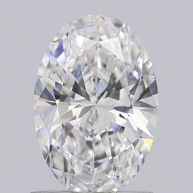 1.10 ct. oval Lab Grown Diamond front image
