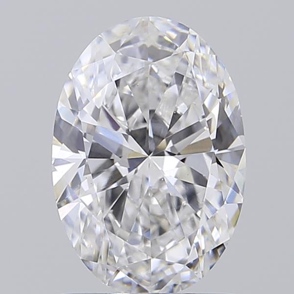 1.05 ct. oval Lab Grown Diamond front image