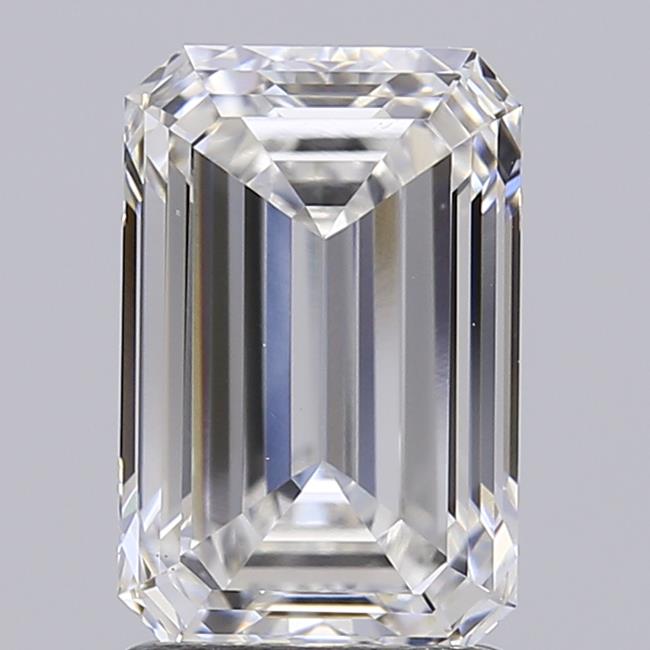 2.10 ct. emerald Lab Grown Diamond front image