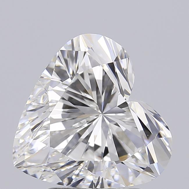 2.42 ct. heart Lab Grown Diamond front image