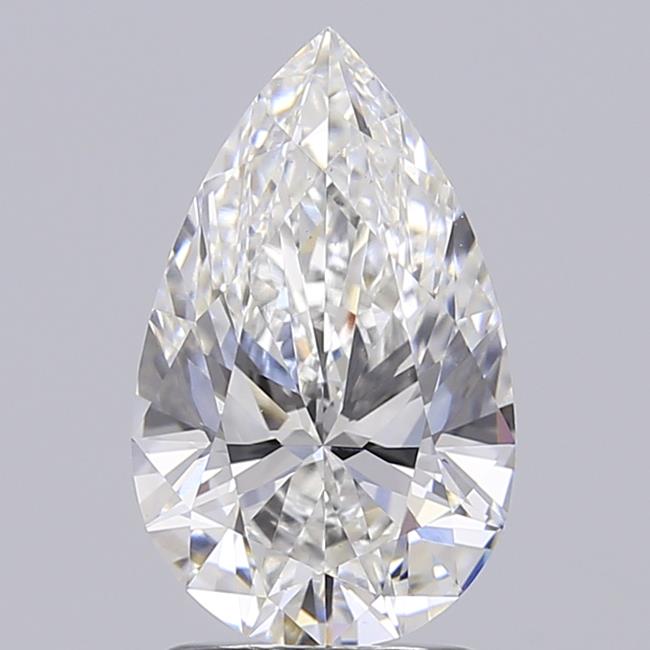 1.87 ct. pear Lab Grown Diamond front image