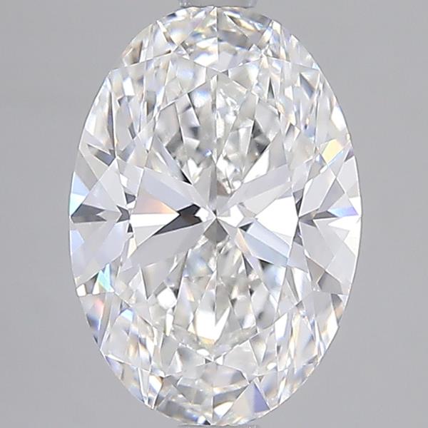 3.01 ct. oval Lab Grown Diamond front image