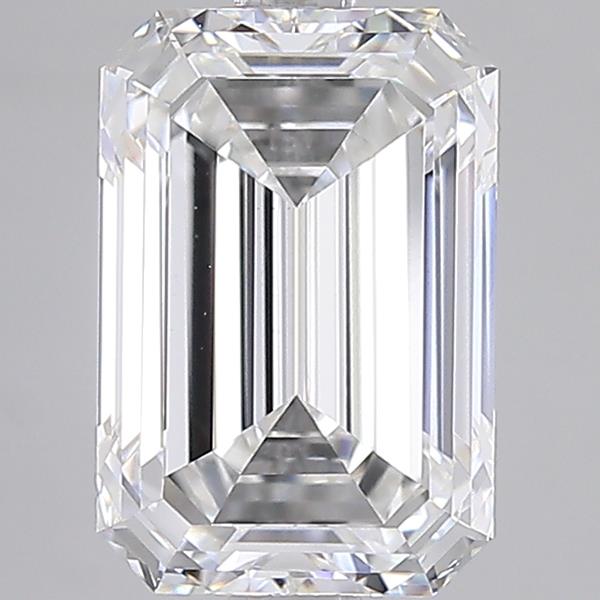 3.05 ct. emerald Lab Grown Diamond front image
