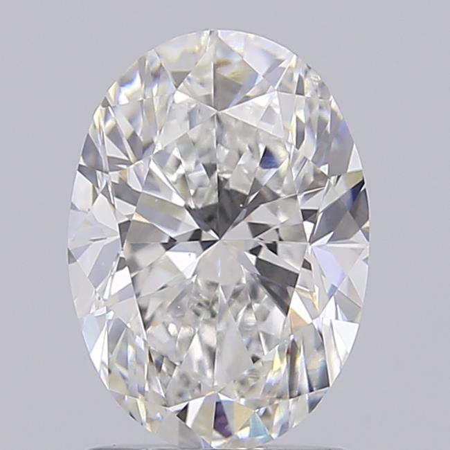 1.43 ct. oval Lab Grown Diamond front image