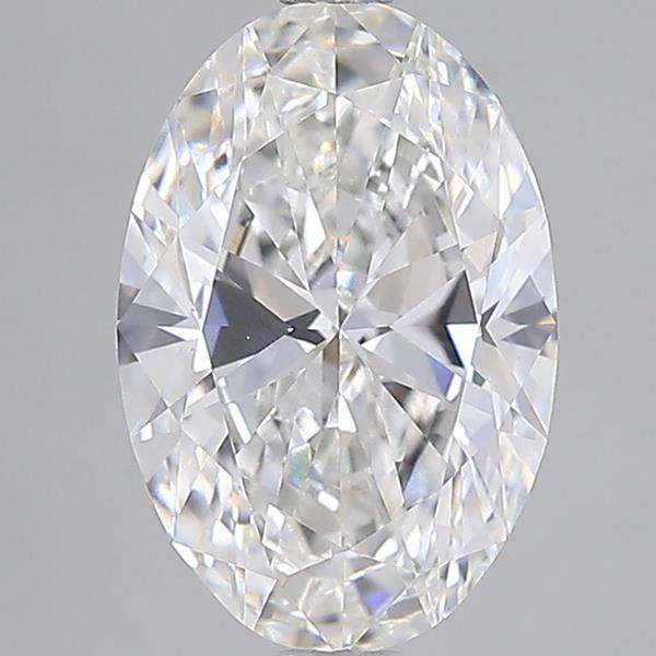 3.04 ct. oval Lab Grown Diamond front image