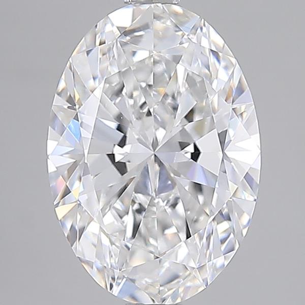 3.01 ct. oval Lab Grown Diamond front image