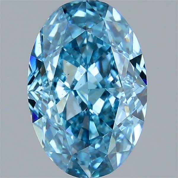 2.09 ct. oval Lab Grown Diamond front image