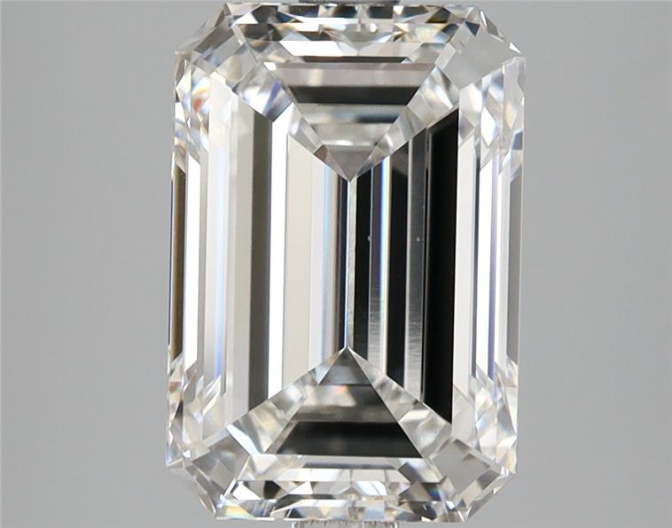 4.10 ct. emerald Lab Grown Diamond front image