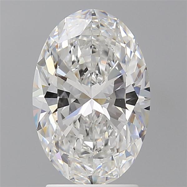 2.59 ct. oval Lab Grown Diamond front image