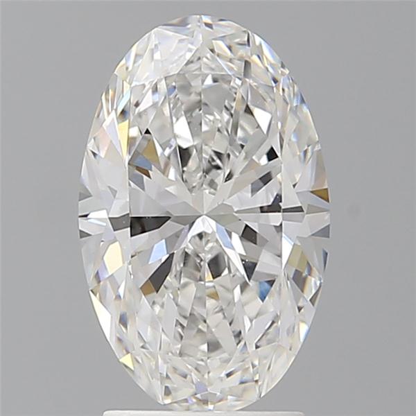 2.53 ct. oval Lab Grown Diamond front image