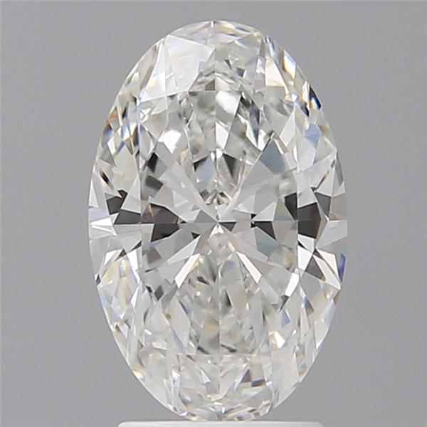 2.60 ct. oval Lab Grown Diamond front image