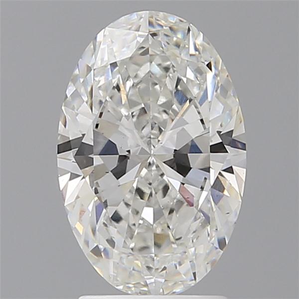 2.60 ct. oval Lab Grown Diamond front image