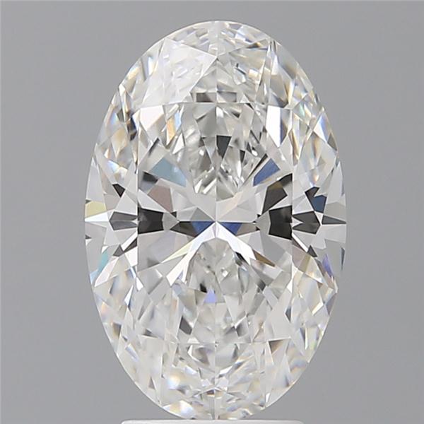 3.60 ct. oval Lab Grown Diamond front image