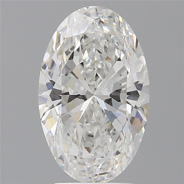 3.55 ct. oval Lab Grown Diamond front image