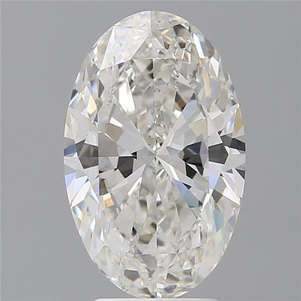4.10 ct. oval Lab Grown Diamond front image
