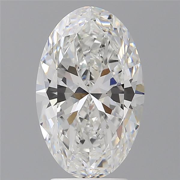 3.60 ct. oval Lab Grown Diamond front image