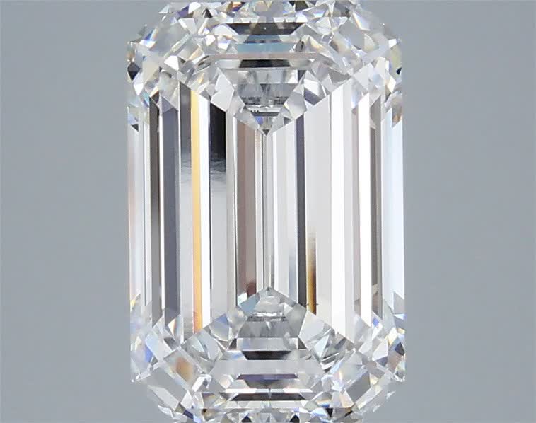 4.05 ct. emerald Lab Grown Diamond front image