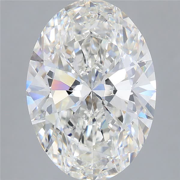 4.05 ct. oval Lab Grown Diamond front image