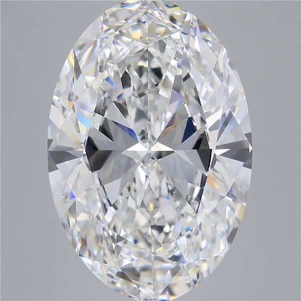 15.03 ct. oval Lab Grown Diamond front image