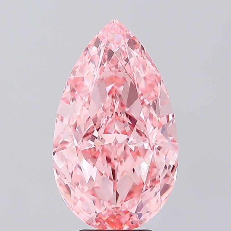 6.09 ct. pear Lab Grown Diamond front image