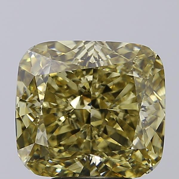 5.07 ct. cushion Lab Grown Diamond front image