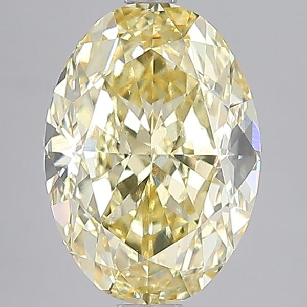 5.01 ct. oval Lab Grown Diamond front image