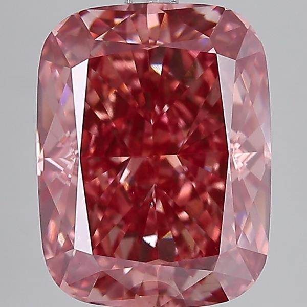 6.07 ct. cushion Lab Grown Diamond front image