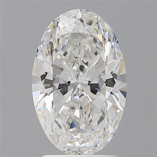 2.57 ct. oval Lab Grown Diamond front image