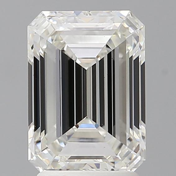 2.59 ct. emerald Lab Grown Diamond front image
