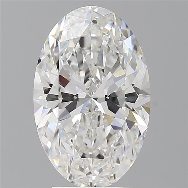 3.59 ct. oval Lab Grown Diamond front image