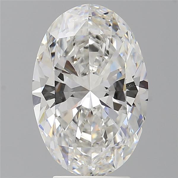 4.08 ct. oval Lab Grown Diamond front image