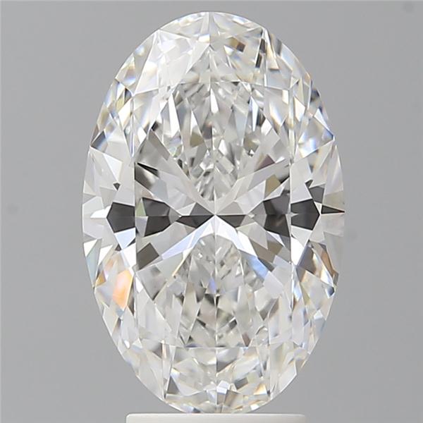 4.03 ct. oval Lab Grown Diamond front image