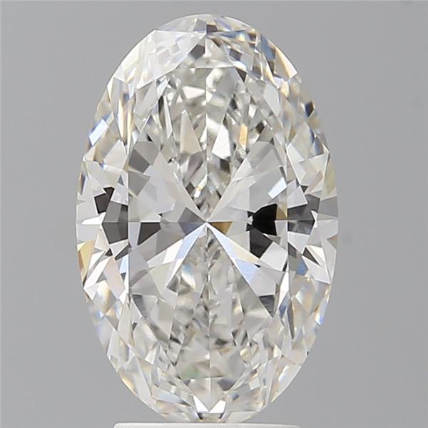 3.55 ct. oval Lab Grown Diamond front image