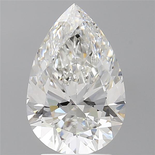 3.09 ct. pear Lab Grown Diamond front image
