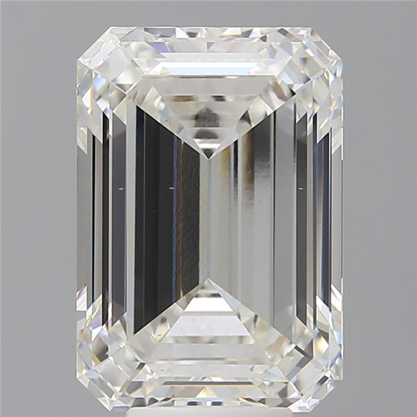 8.09 ct. emerald Lab Grown Diamond front image