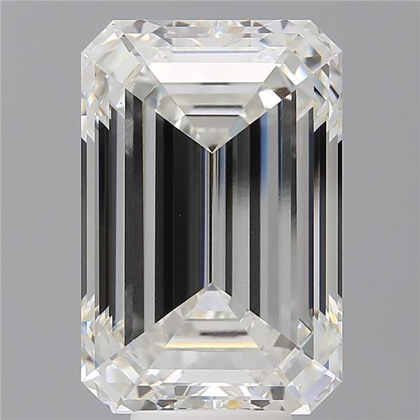 9.07 ct. emerald Lab Grown Diamond front image