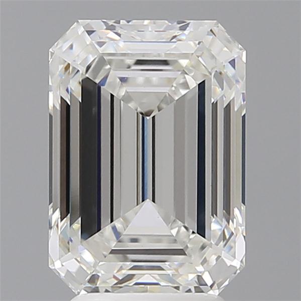 4.02 ct. emerald Lab Grown Diamond front image