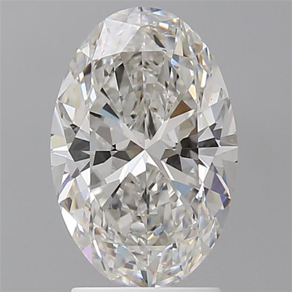 2.59 ct. oval Lab Grown Diamond front image