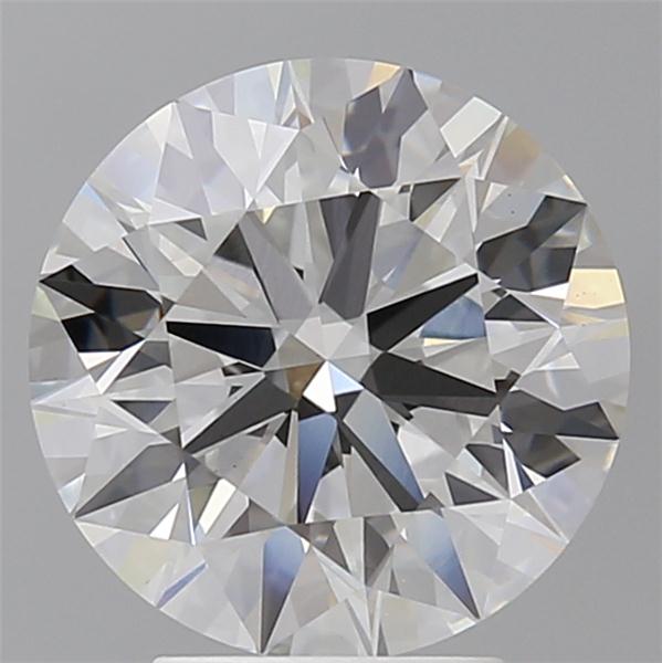4.01 ct. round Lab Grown Diamond front image