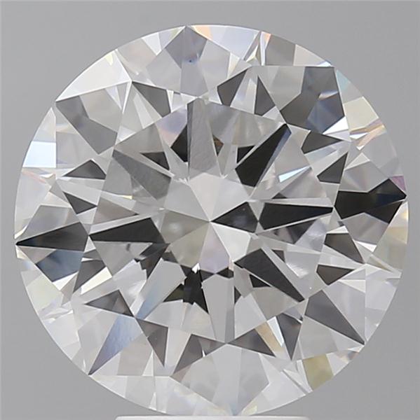 6.56 ct. round Lab Grown Diamond front image