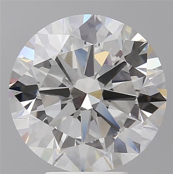 5.54 ct. round Lab Grown Diamond front image